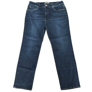 Mavi Kendra High Rise Straight Leg Dark Wash Denim Jeans‎ Women Size 31x28
